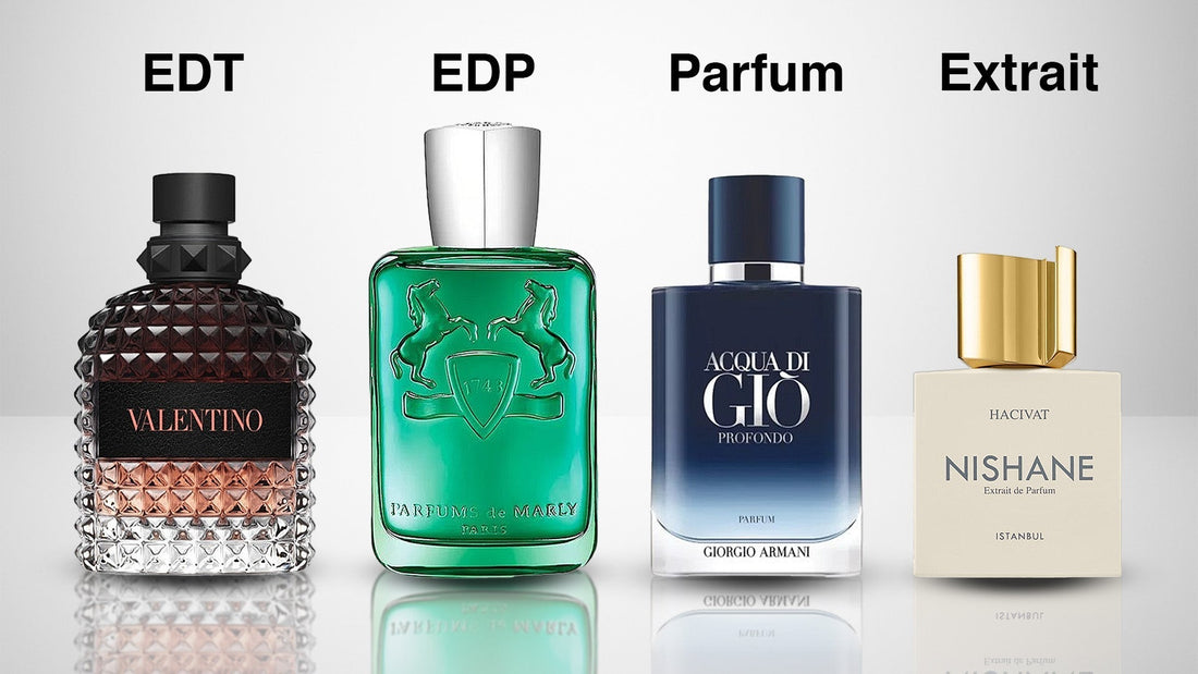 Разлика между EDT, EDP, Parfum и Extrait - кое струва парите си?